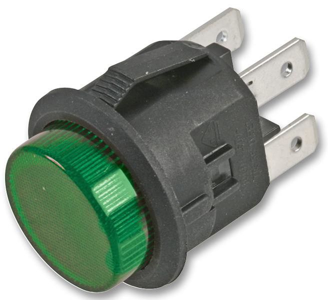 Multicomp Pro (MCLC210-7-K-Y-ET-2B) Pushbutton Switch, Latching, 20.5 mm