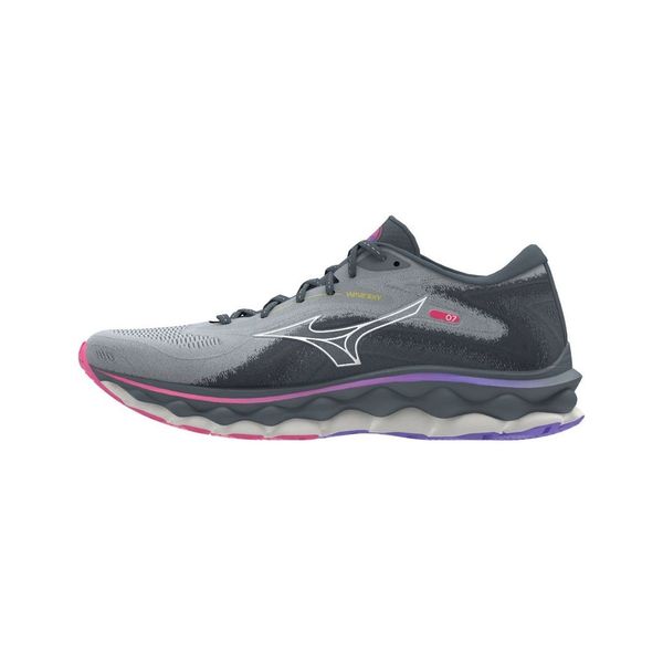 Mizuno Women's Wave Sky 7 Road Running Shoes - Pearl Blue