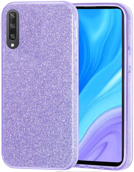 Tekron Glitter Sparkle Bling Protective Case for Huawei Y9s (2020) - Purple