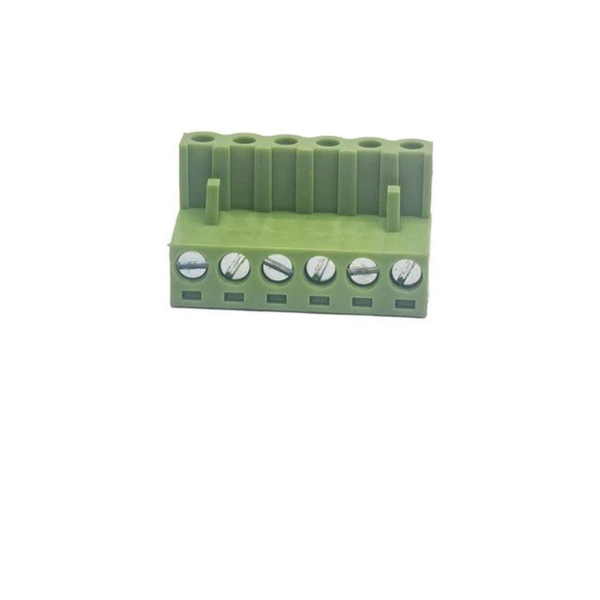 CPF5,08-6E 6-Pin Combicon Screw Clamp Plug-In Receptacle 12A 250V