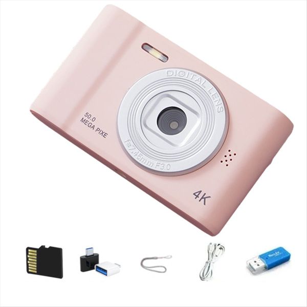 4K Digital Camera Hd Photography Travel Selfie Camara White