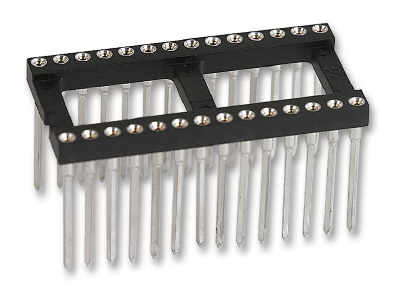 Harwin (D0820-42) IC &amp; Component Socket, 20 Contacts, DIP Socket, 2.54 mm