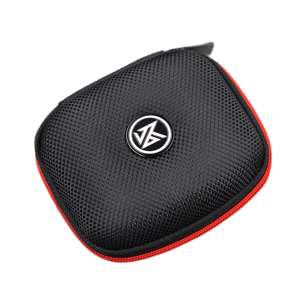 Square Portable EVA Zipper Bag For Bluetooth Earphone Case