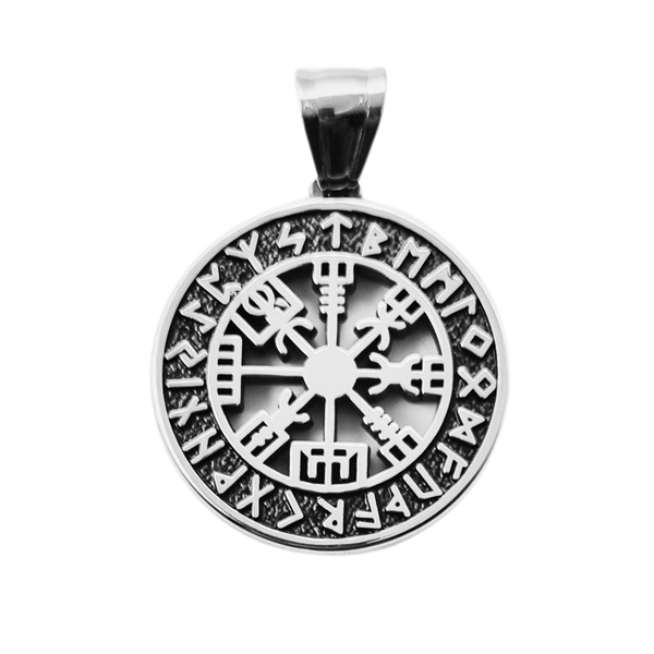 Vegvisir / Viking compass Stainless Steel Pendant