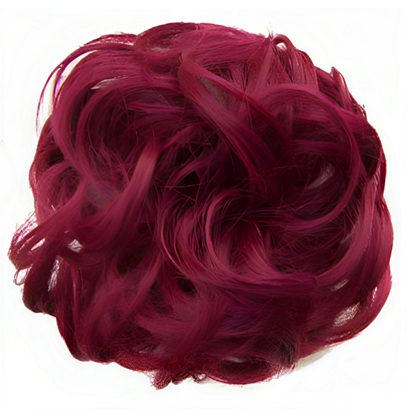 Messy Chignon Scrunchie Hair Bun Pony Updo For Women
