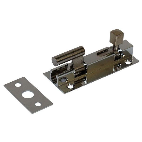Barrel Bolt 63mm Chrome Plated
