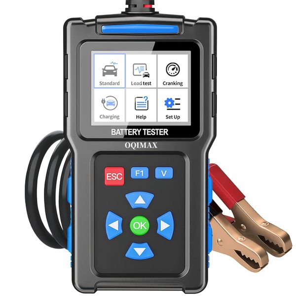 OQIMAX Battery Load Tester 12v/24v Automotive,Car Battery Tester