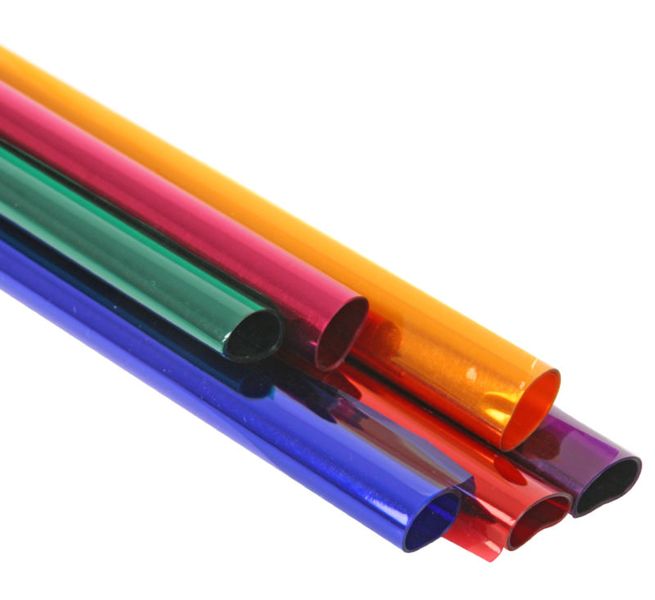 Pack of 12x Cellophane Paper Wrapping 50cm x 1m