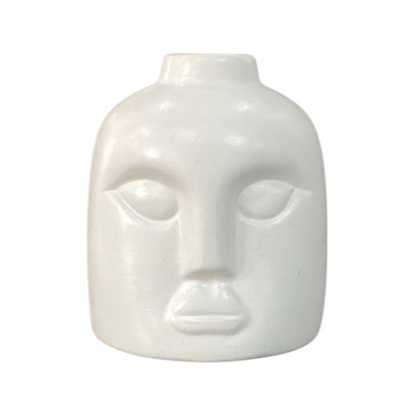 Face Candle Holder 10x8cm Decor Ornament