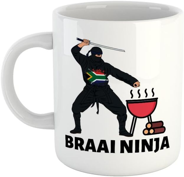 Braai ninja- Father's day-Mother's day- Valentines-Charistmas Mug
