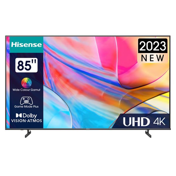 Hisense 85" A7K 4K UHD Smart TV with HDR &amp; Dolby Vision