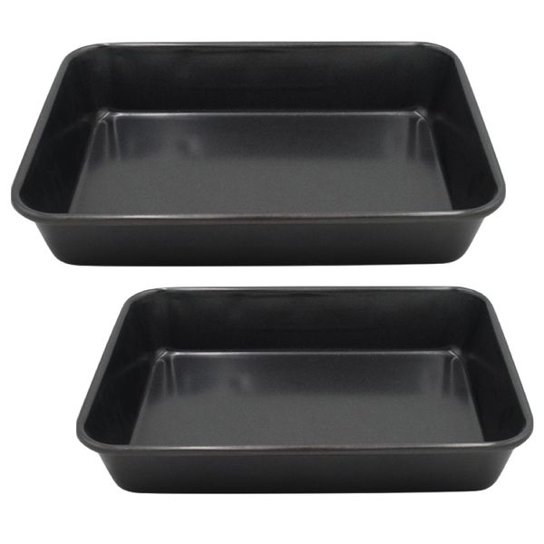 Home Kitchen Roasting Pan Set of 2 - 42xm &amp; 31cm