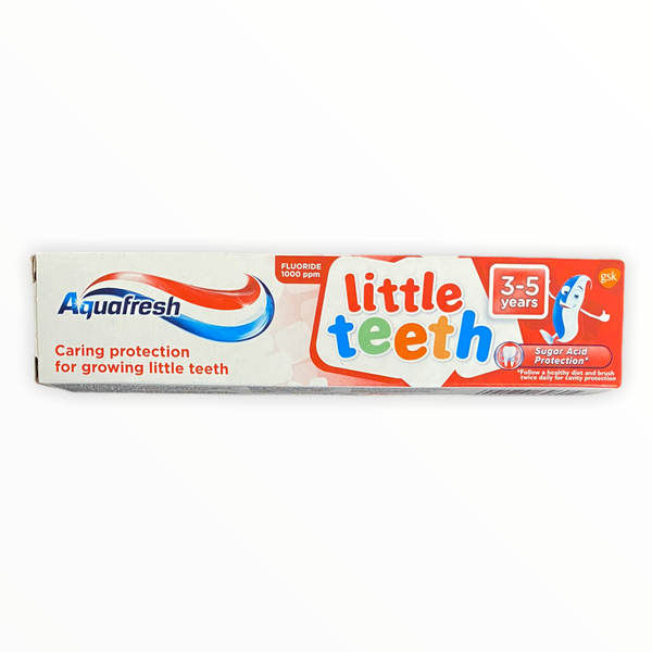 Aquafresh little teeth 3-5yrs - 2 x 50ml