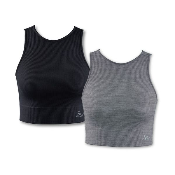 Seamfree Tank Vestlette Tops - 2 Pack