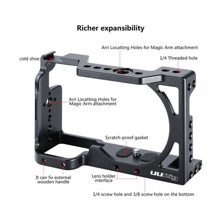 Ulanzi UURig C-A6400 Vlogger Camera Cage Housing for Sony a6400 | Buy  Online in South Africa | takealot.com