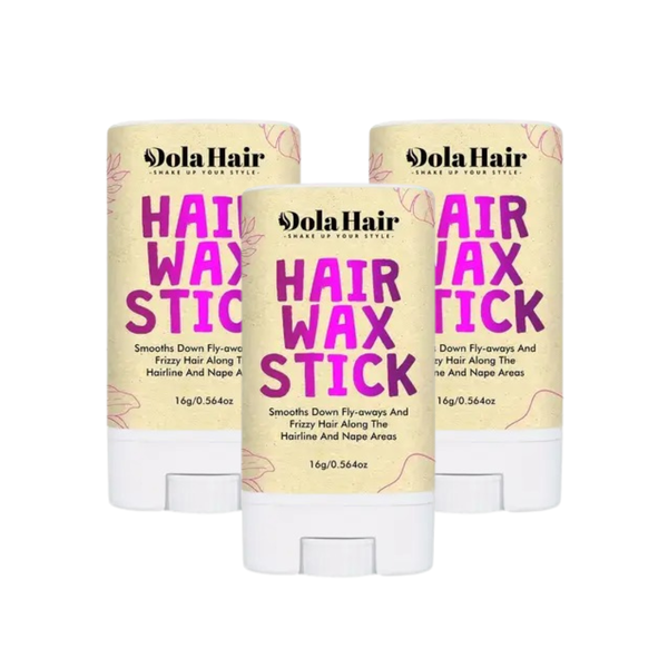 Dola Hair - Hair Wax Stick 16g Each for Flyaways &amp; Wig Styling - 3 Pack