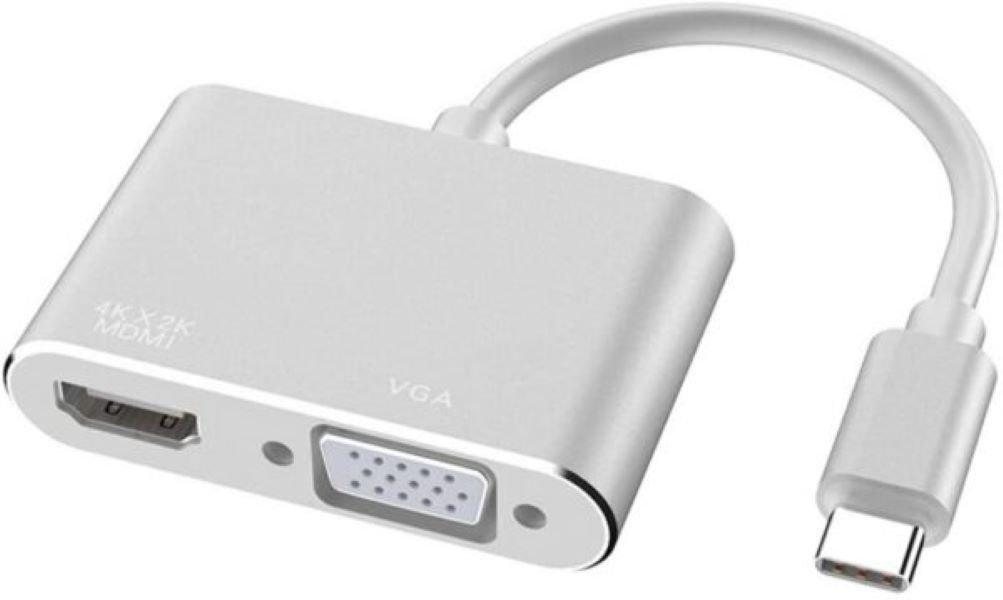 adapter type c to hdmi vga