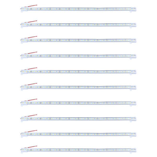 50Cm 12V 36 Led 5050 Smd Hard Strip Light Aluminum Rigid Warm White