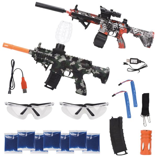 M416 Electric Gel Ball and 60K Water Bead Blaster Combo