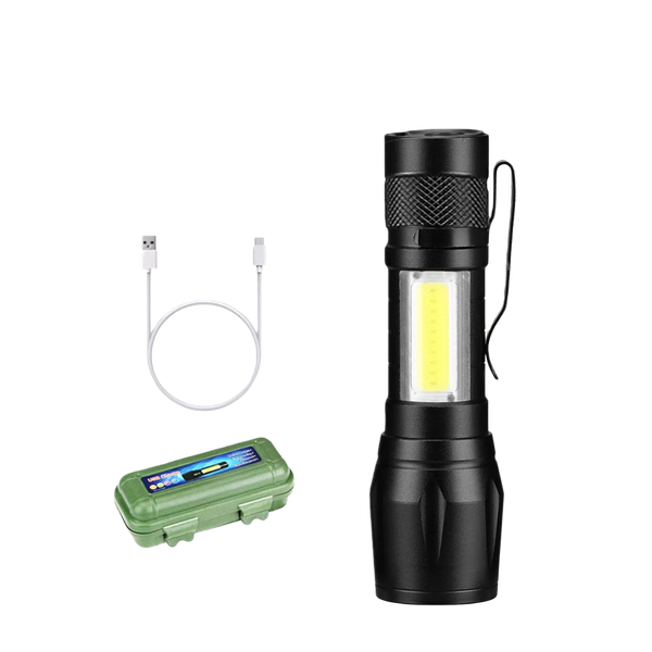 Strong Light Flashlight Rechargeable Multi-Purpose