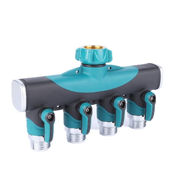 Garden Hose Splitter 4 Way - Heavy Duty Water Hose