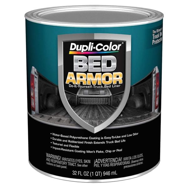 Dupli-Color Bed Armour Pickup Truck Bed Coating 946ml - Satin Black