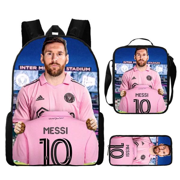 Lunch Box &amp; Pencil Case Messi image