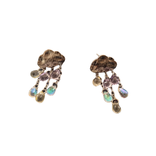 Colourful Raindrop Earrings