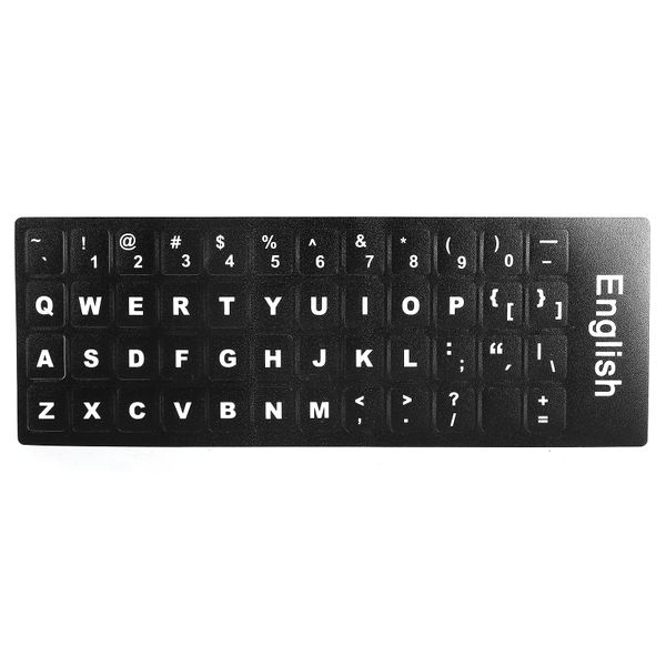 Laptop Keyboard Sticker-English Keyboard Stickers
