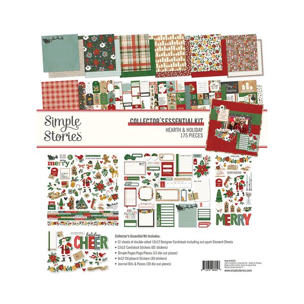 Simple Stories Hearth &amp; Holiday Collector's Essential Kit