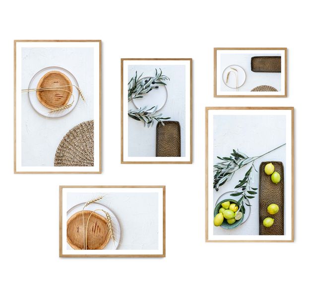 Cape Art Wall Art CURATED 5 Piece In The Kitchen