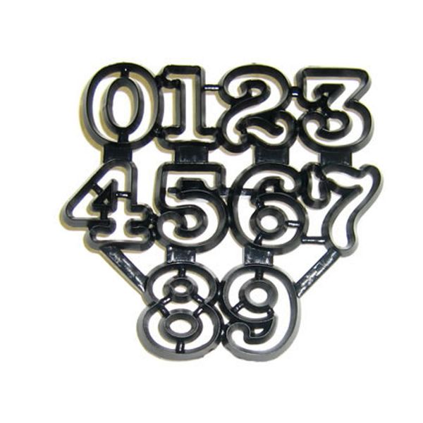 Patchwork Cutter LARGE NUMERAL NUMBERS Cake Decorating Set
