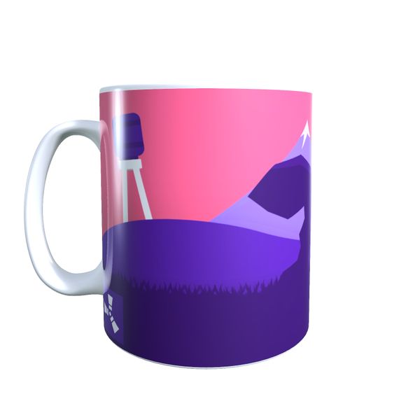 Pink Sky - Rust Coffee Mug