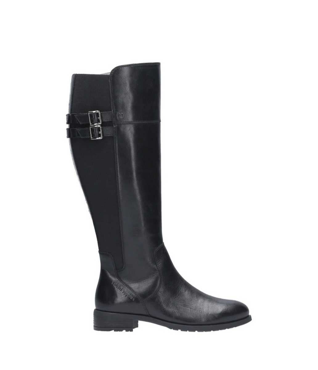 Hush Puppies Women ''JESSIE'' Long Black Boots | Shop Today. Get it ...