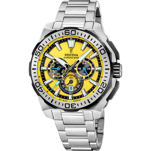 Festina Stainless Steel Chrono Bike