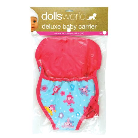 Dolls world baby deals carrier