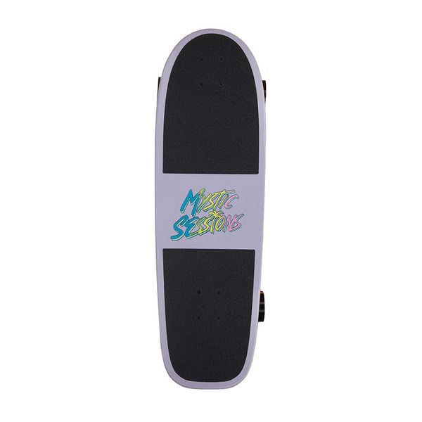 Quiksilver Mystic Skateboard - White 29.5 X 9.1 Cruiser