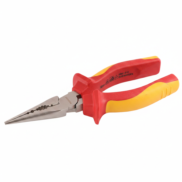 Kendo Long Nose Plier 160mm 1000V Insulated for Electrical Work