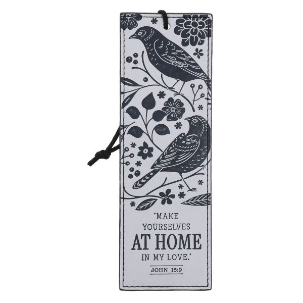 Bookmark - Make Yourself at Home in My Love, Faux Leather