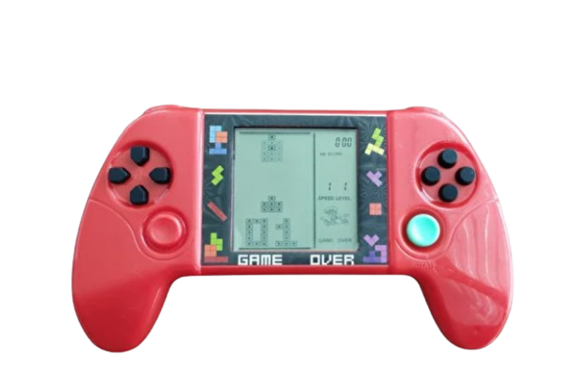 SamMag Biz Portable Tetris Game Console Colorful Retro Electronic Game