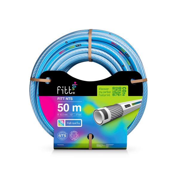 FITT NTS Jean 12.5mm x 50m 6-Layer Garden Hose Pipe