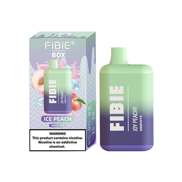 FIBIE BOX 4000 Puffs Ice Peach Flavour 50mg