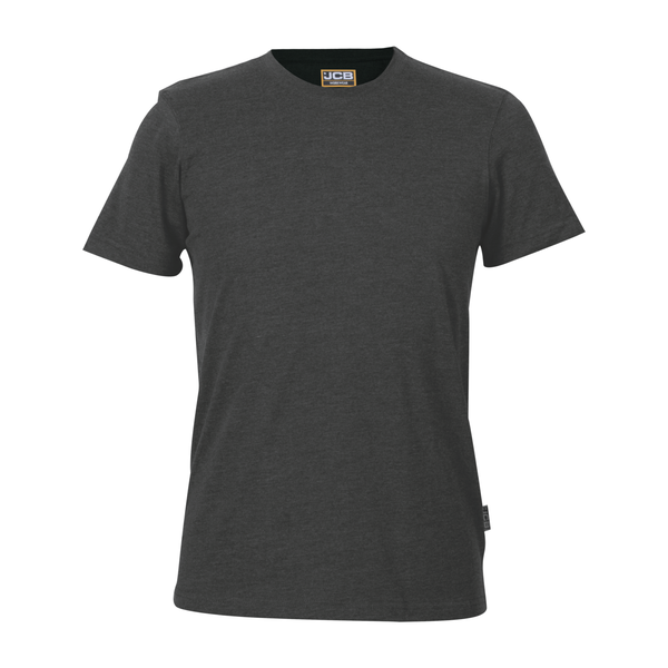 JCB Crew Short Sleeve T-Shirt - Grey