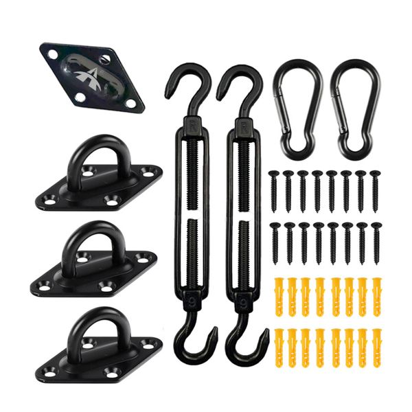 ALANES Shade Sail Hardware Kit Sun Shade Sail Fixing Accessories