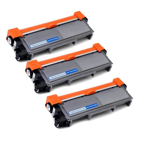 Inksaver Pack of 3 Compatible Black Toners for Brother TN2355/TN-2355/2355