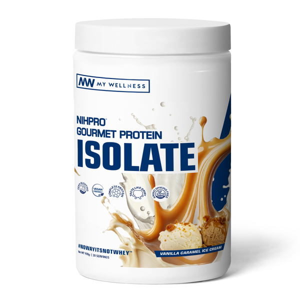 Nihpro Gourmet Protein Isolate 900g Vanilla Caramel Ice Cream