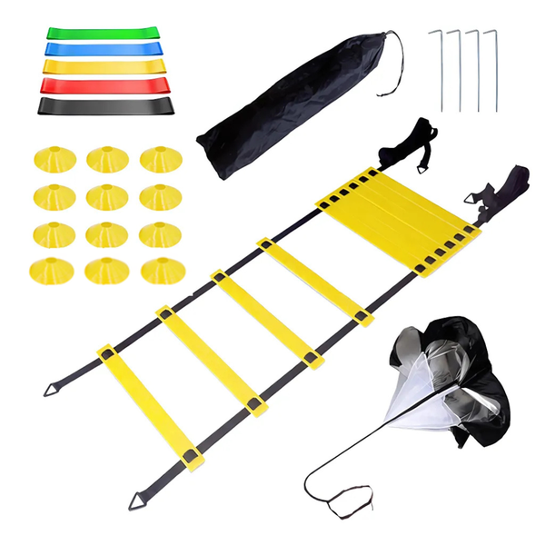 Arfast-Speed &amp; Agility Training Kit Set with Ladder/Cones /Parachute/Bands