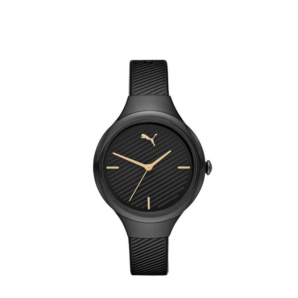 Puma Contour Women Blacknylon Watch-P1020