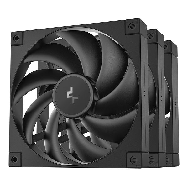DeepCool FD120MM 3-in-1 PWM HB Fan Set-BK