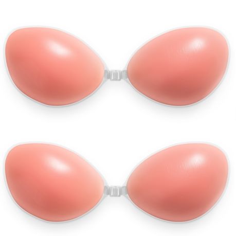 Strapless Invisible Silicone Push up Bra / Breast Shaper Size C 2 Pack, Shop Today. Get it Tomorrow!